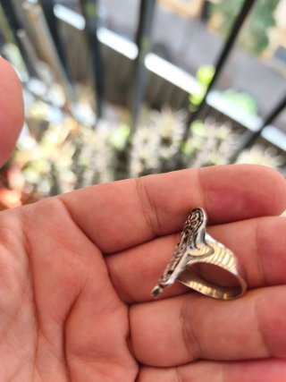 Anillo Plata Mano de Fátima