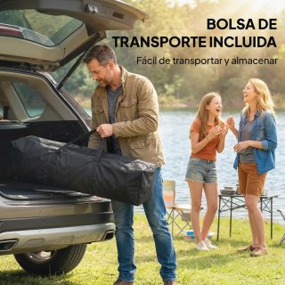 Carpa Plegable 3x3m UPF50+ 4 Laterales