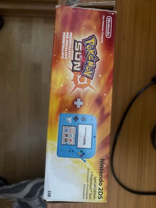 Nintendo 2DS Azul Pokémon Sol