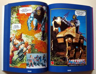 libro pubblicità He-Man Masters of the Universe