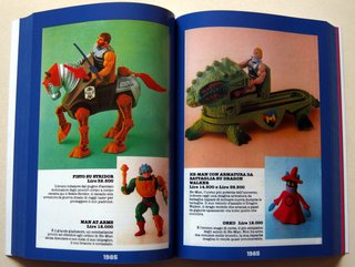 libro pubblicità He-Man Masters of the Universe