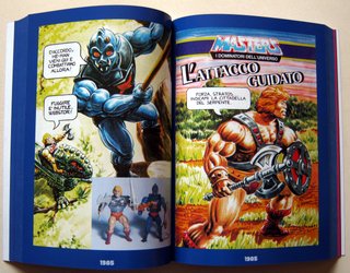 libro pubblicità He-Man Masters of the Universe