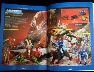 libro pubblicità He-Man Masters of the Universe