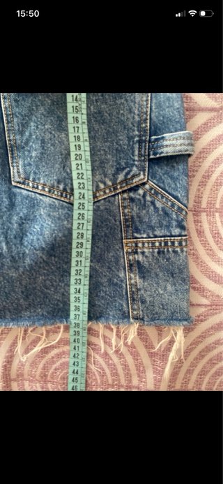 Minifalda vaquera Bershka