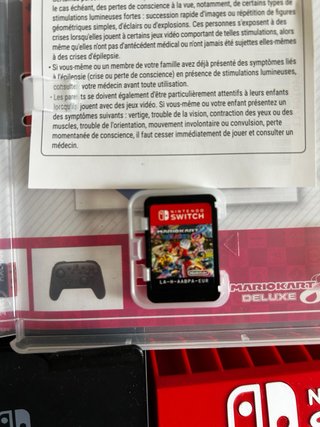 Mario Kart 8 Deluxe Nintendo Switch + 2 minecraft