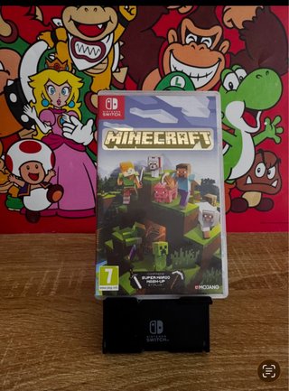 Mario Kart 8 Deluxe Nintendo Switch + 2 minecraft