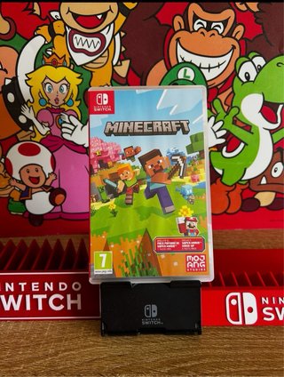 Mario Kart 8 Deluxe Nintendo Switch + 2 minecraft
