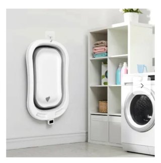 Bañera bebé plegable con soporte