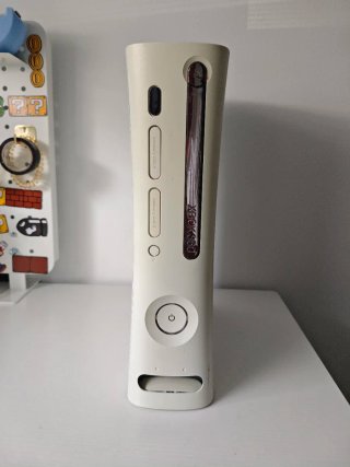 Xbox 360 Blanca con Mando y Cables
