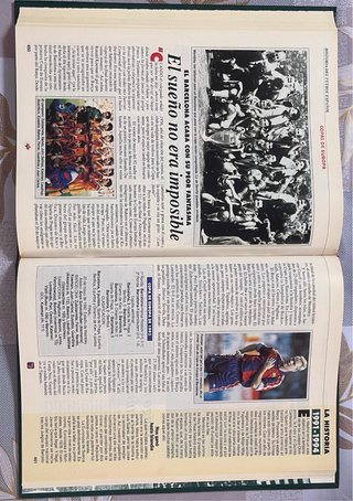 Historia Del Fútbol Español Vintage | Libro Colecc