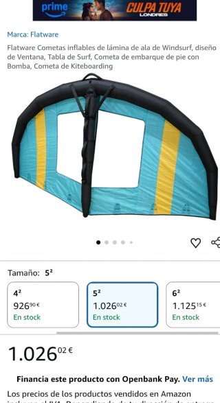Cometa   Wing Foil  Kiteboarding kitesurf Inflable