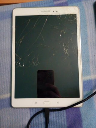 Samsung Galaxy Tab A - Cristal Roto