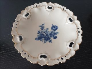 Bandeja Bavaria porcelana calada
