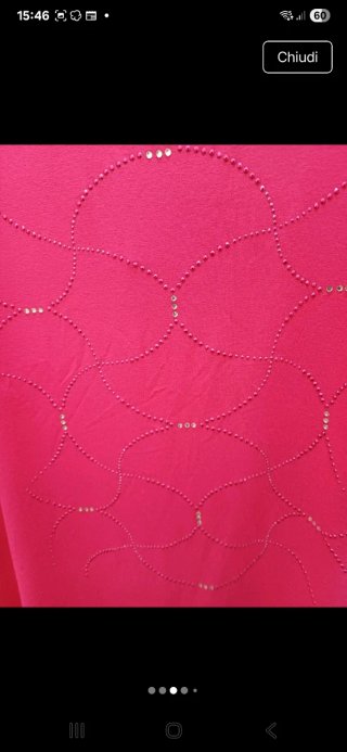 T-shirt PREMODE viscosa curvy fucsia