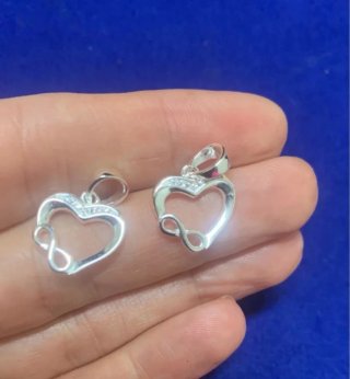Charm dije Corazón Infinito pulsera Pandora collar
