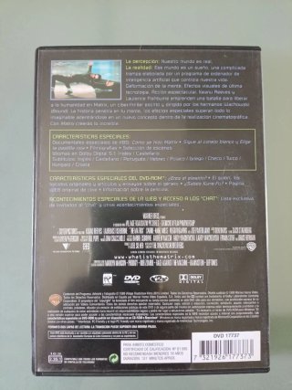 DVD Matrix (Acción, Ciencia Ficción, Thriller)