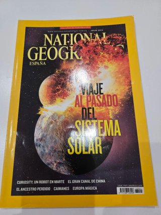 viaje al pasado del sistema solar