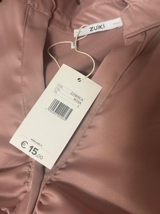 Camicia Rosa Zuiki Nuova con Cartellino