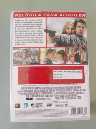 DVD Noche y Día (Knight and Day)