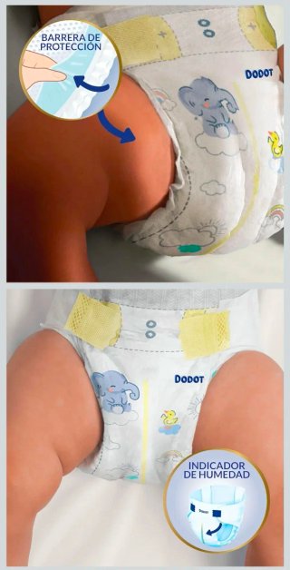 Pañales Dodot Sensitive Talla 2 (160 unidades)