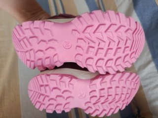 Botas nieve niña bebe ALDI waterproof rosas/morada