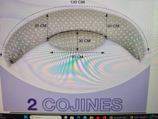 Cojín Lactancia Embarazo XXL Luna Estrellas