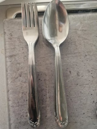 6 Tenedores y 6 Cucharas INOX