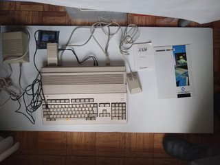 Amiga 500 Ordenador Clásico Beige