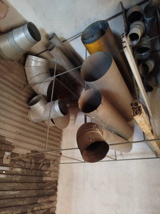 Tuberías y conductos para estufa de acero