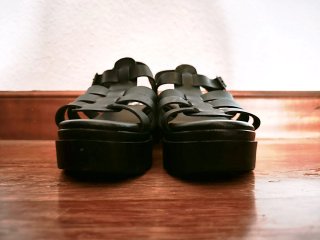Sandalias Mustang Negras Talla 38