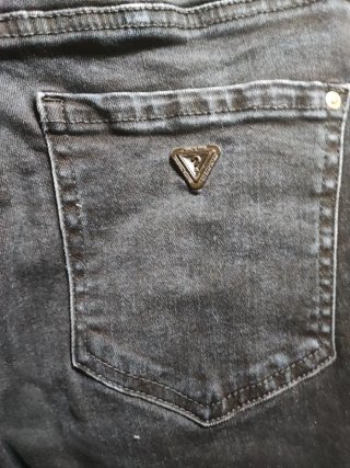 Jeans skinny Guess con banda laterale