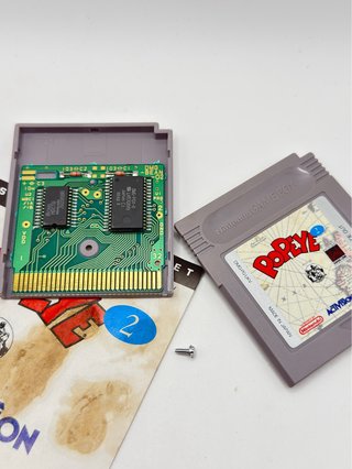 Popeye 2 Game Boy Cartucho y Manual