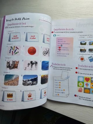 Libro y cuadernillo Francés