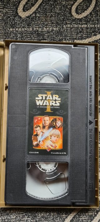 Star Wars I La Amenaza Fantasma VHS