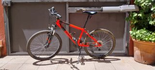 Bicicleta MTB. Btwin 500 Naranja/Negro 24 pulgada