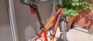 Bicicleta MTB. Btwin 500 Naranja/Negro 24 pulgada