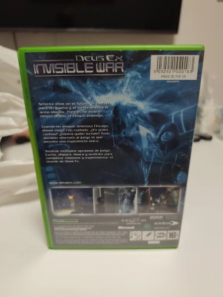 Juego Xbox Deus Ex: Invisible War