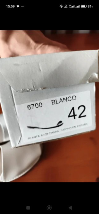 Menorquinas Blancas Piel
