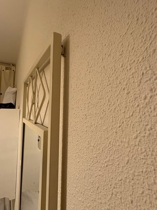 Espejo de pie y cabecero a juego