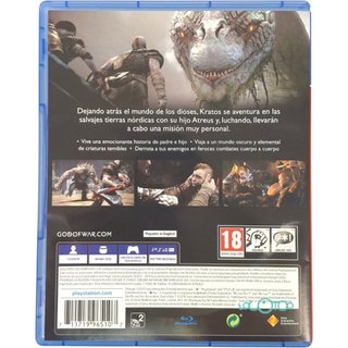 GOD OF WAR SONY PS4