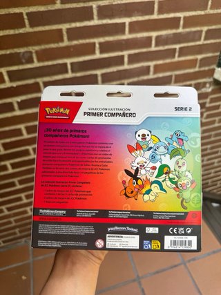 Pokemon Primer Compañero Serie 2 Colección Ilustra