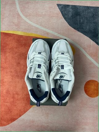New Balance 530 Plata Blanco Talla 43