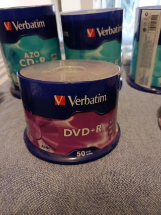 Lotes CDs y DVDs Verbatim