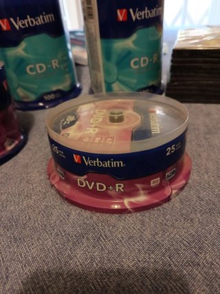 Lotes CDs y DVDs Verbatim