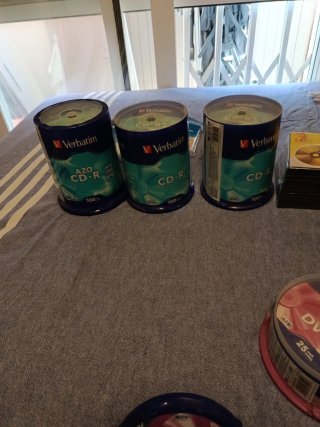 Lotes CDs y DVDs Verbatim