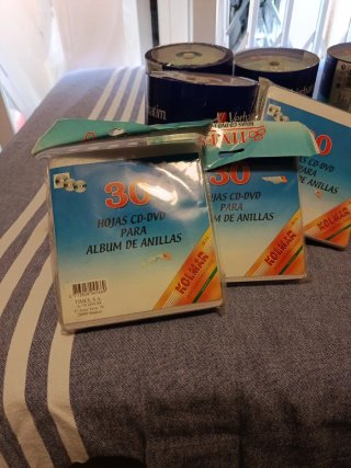 Lotes CDs y DVDs Verbatim