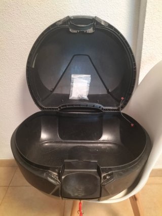 Baúl Moto SHAD SH39 Negro Carbón