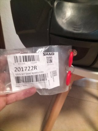 Baúl Moto SHAD SH39 Negro Carbón