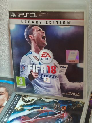 FIFA 18 Legacy Edition PS3.