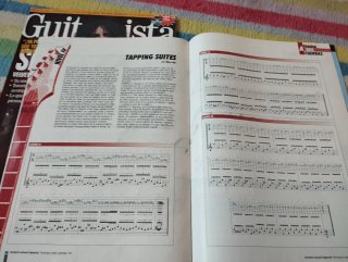 Lote dos revistas antiguas de Guitarra
